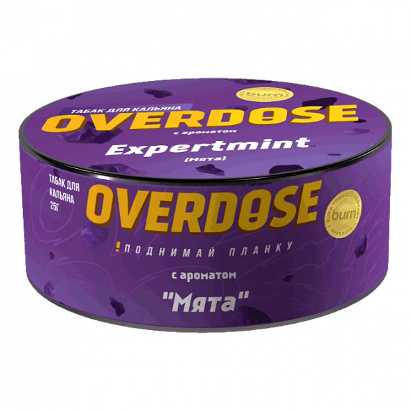 Табак Overdose - Expertmint (Мята, 25 грамм) купить в Воронеже