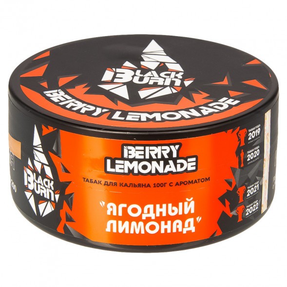 Табак BlackBurn - Berry Lemonade (Ягодный Лимонад, 100 грамм) купить в Воронеже