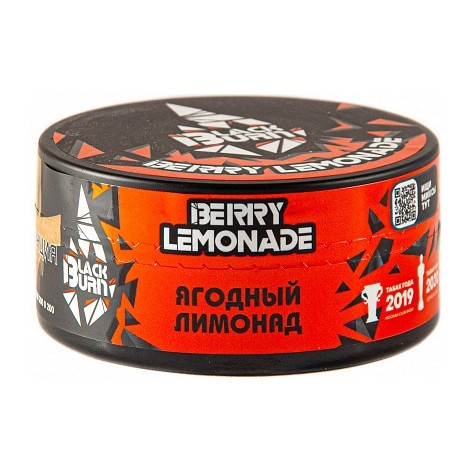 Табак BlackBurn - Berry Lemonade (Ягодный Лимонад, 100 грамм) купить в Воронеже