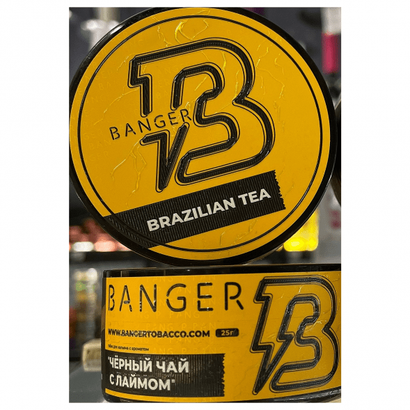 Табак Banger - Brazilian Tea (Чёрный Чай с Лаймом, 25 грамм) купить в Воронеже