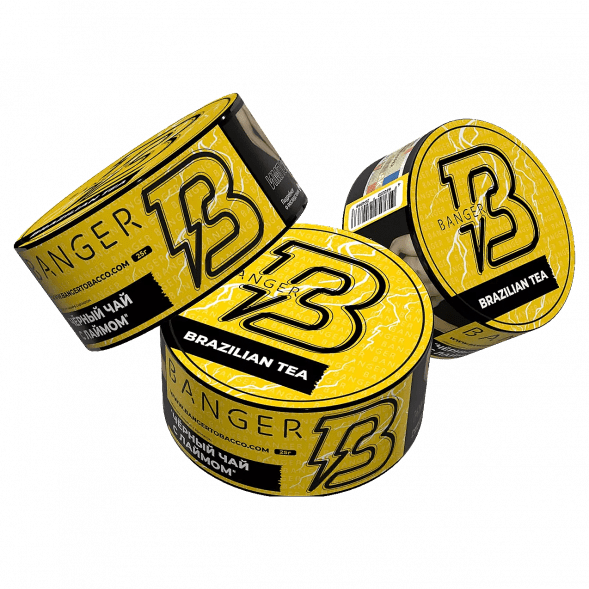 Табак Banger - Brazilian Tea (Чёрный Чай с Лаймом, 25 грамм) купить в Воронеже