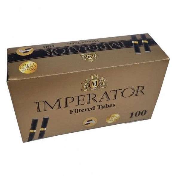 Гильзы сигаретные Imperator - Black Carbon Gold (84х20 мм, 100 шт.) купить в Воронеже