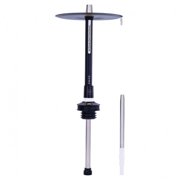 Кальян MISHA Rebel - Revolt Moon Black (Чёрный Белый, Без Колбы) купить в Воронеже