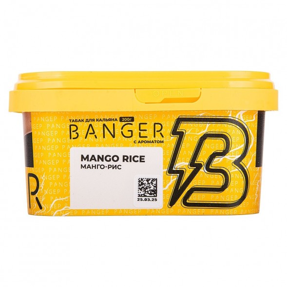 Табак Banger - Mango Rice (Манго-Рис, 200 грамм) купить в Воронеже