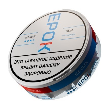 Табак жевательный EPOK - MEDIUM SLIM Ice Cool (Лёд) купить в Воронеже