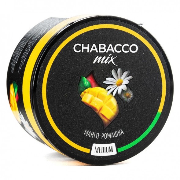 Смесь Chabacco MIX MEDIUM - Mango Camomile (Манго - Ромашка, 40 грамм) купить в Воронеже