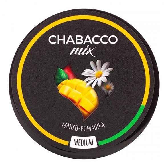 Смесь Chabacco MIX MEDIUM - Mango Camomile (Манго - Ромашка, 40 грамм) купить в Воронеже
