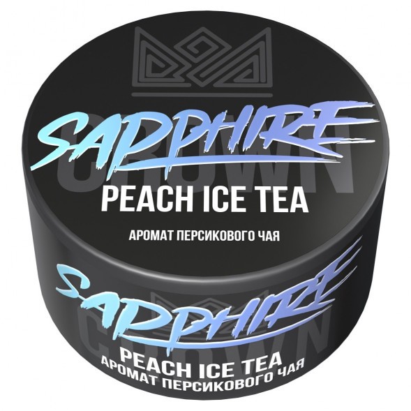 Табак Sapphire Crown - Peach Ice Tea (Персиковый Чай, 25 грамм) купить в Воронеже