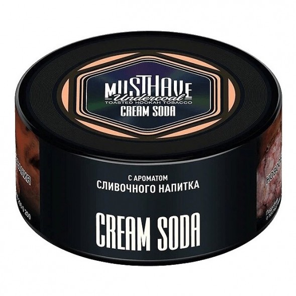 Табак Must Have - Cream Soda (Сливочный Напиток, 125 грамм) купить в Воронеже
