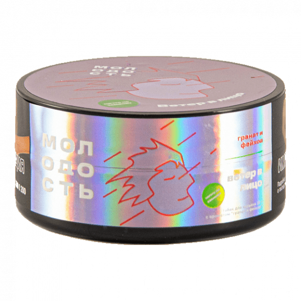 Табак Молодость - Ветер в Лицо (Гранат и Фейхоа, 25 грамм) купить в Воронеже