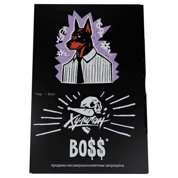 Табак Хулиган - BOSS (Цветочный Виски, 25 грамм) купить в Воронеже
