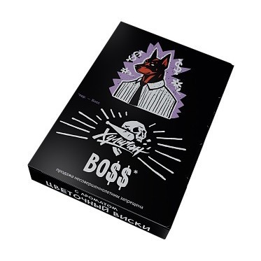 Табак Хулиган - BOSS (Цветочный Виски, 25 грамм) купить в Воронеже