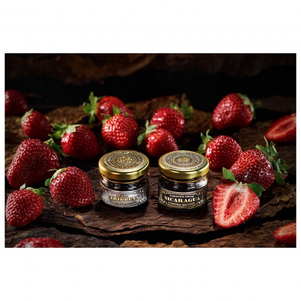 Табак WTO - Caribbean 18 Strawberry (Клубника, 20 г) купить в Воронеже