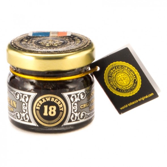 Табак WTO - Caribbean 18 Strawberry (Клубника, 20 г) купить в Воронеже
