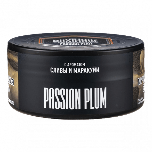 Табак Must Have - Passion Plum (Слива и Маракуйя, 125 грамм) купить в Воронеже