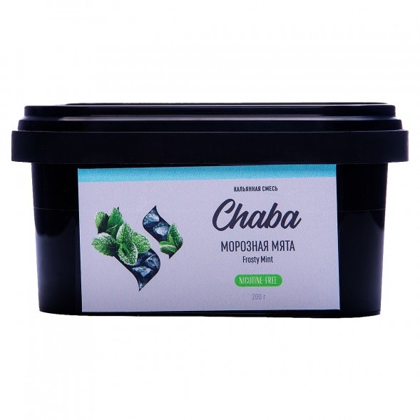 Смесь Chaba - Frosty Mint (Морозная Мята, 200 грамм, Без никотина) купить в Воронеже