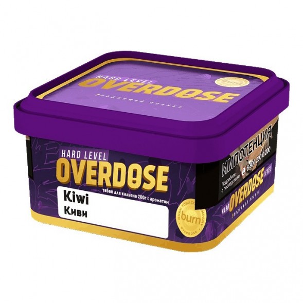 Табак Overdose - Kiwi (Киви, 200 грамм) купить в Воронеже