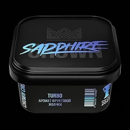 Табак Sapphire Crown - Turbo (Фруктовая Жвачка, 200 грамм) купить в Воронеже