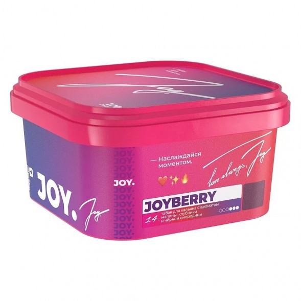 Табак Joy - Joyberry (Малина, Клубника и Чёрная Смородина, 200 грамм) купить в Воронеже