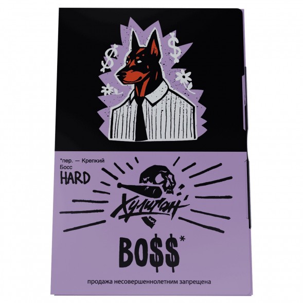 Табак Хулиган Hard - BOSS (Цветочный Виски, 25 грамм) купить в Воронеже