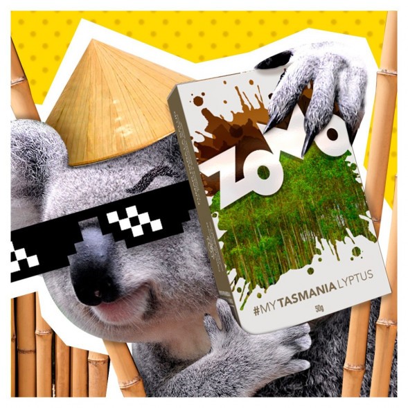 Табак Zomo - Tasmania Lyptus (Тасмания Липтус, 50 грамм) купить в Воронеже