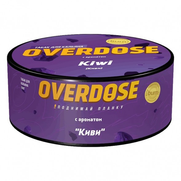 Табак Overdose - Kiwi (Киви, 100 грамм) купить в Воронеже