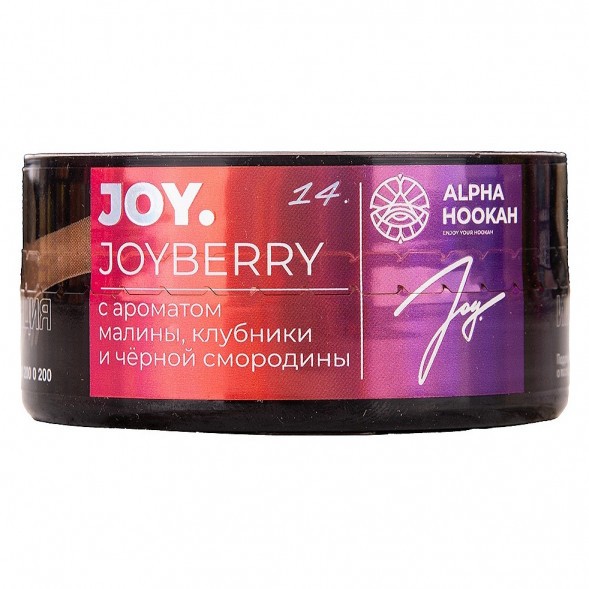 Табак Joy - Joyberry (Малина, Клубника и Чёрная Смородина, 25 грамм) купить в Воронеже