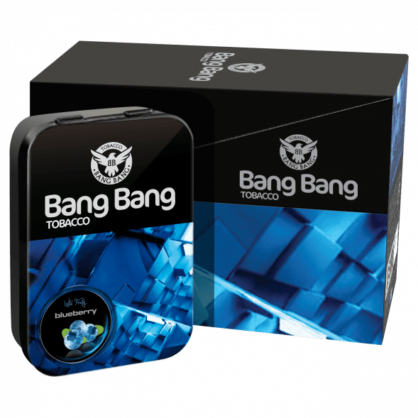 Табак Bang Bang - Черника (Blueberry, 100 грамм) купить в Воронеже