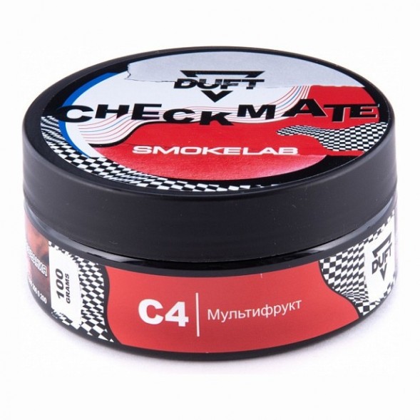 Табак Duft Checkmate - C4 Мультифрукт (100 грамм) купить в Воронеже