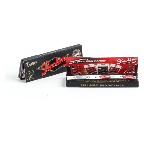 Бумага для самокруток Smoking - Regular Deluxe (70х37 мм, 60 штук) купить в Воронеже