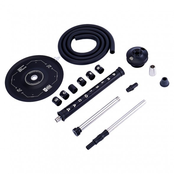 Кальян MISHA Rebel - Revolt Hero БЧК (Чёрный Белый, Без Колбы) купить в Воронеже