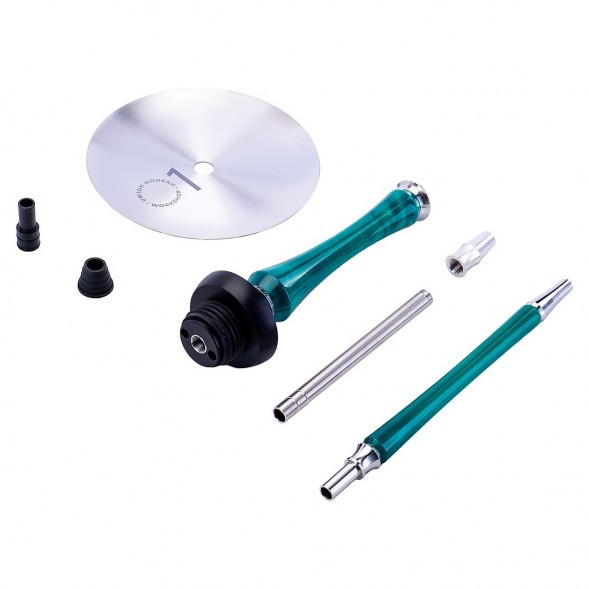 Кальян UNION - Sleek Акрил (Бирюзовый, Без Колбы) купить в Воронеже