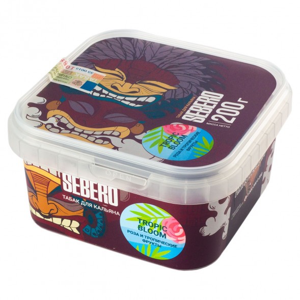 Табак Sebero - Tropic Bloom (Роза и Тропические Фрукты, 200 грамм) купить в Воронеже