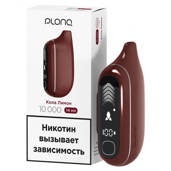 PLONQ MAX PRO - Кола Лимон (10000 затяжек) купить в Воронеже