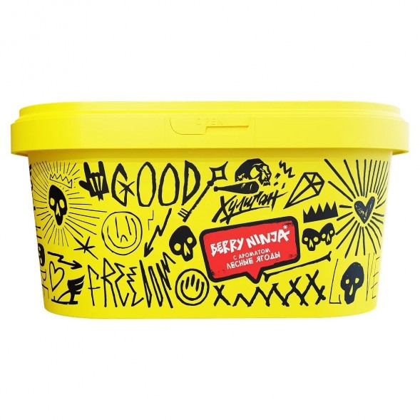 Табак Хулиган - Berry Ninja (Лесные Ягоды, 200 грамм) купить в Воронеже