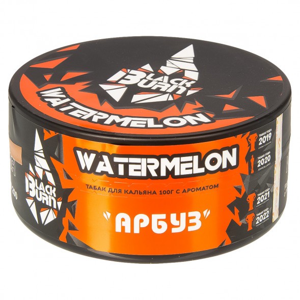Табак BlackBurn - Watermelon (Арбуз, 100 грамм) купить в Воронеже