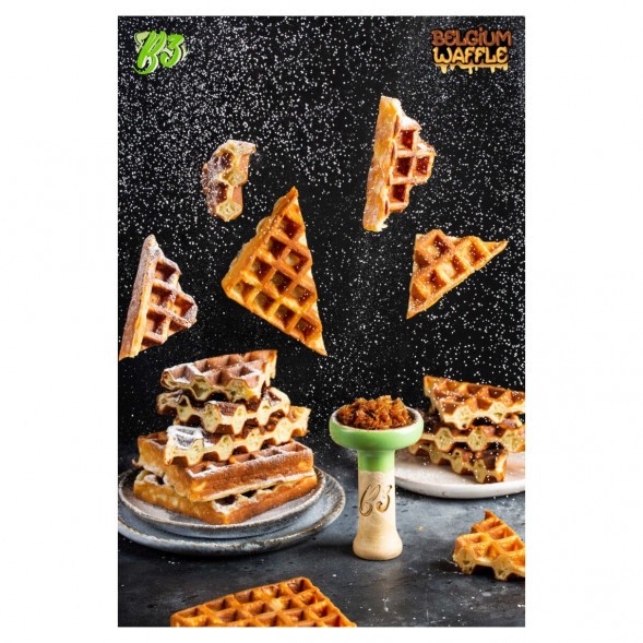 Табак B3 - Belgium Waffle (Бельгийские Вафли, 50 грамм) купить в Воронеже