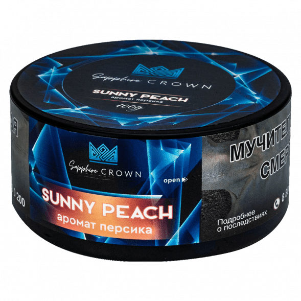 Табак Sapphire Crown - Sunny Peach (Персик, 25 грамм) купить в Воронеже