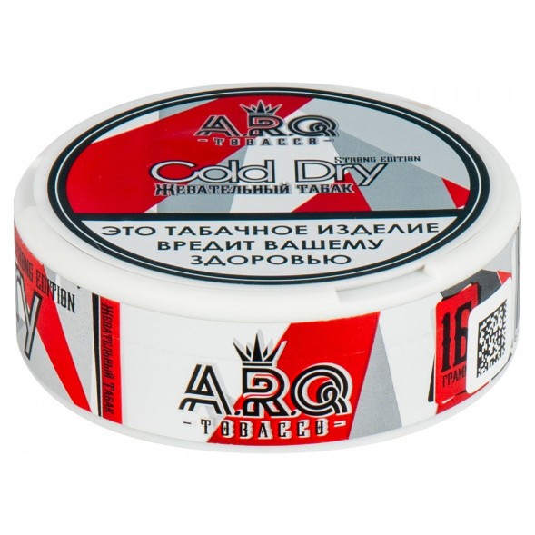 Табак жевательный ARQ Tobacco - Cold Dry (16 грамм) купить в Воронеже