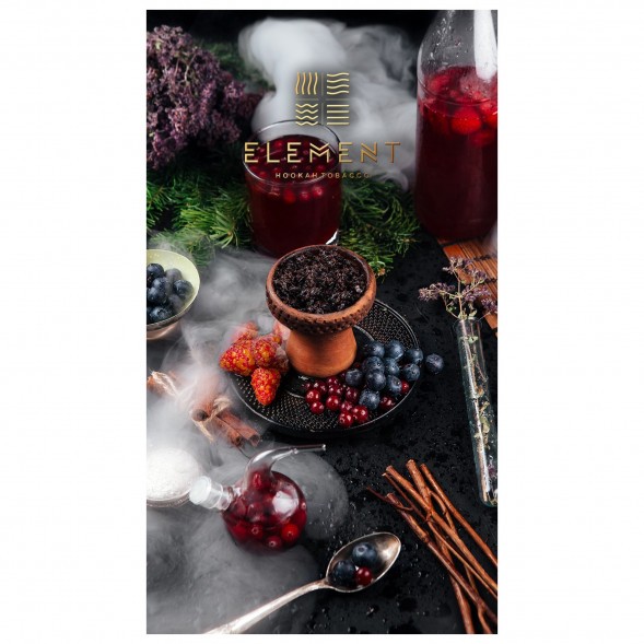 Табак Element Вода - Wildberry Mors (Ягодный морс, 100 грамм) купить в Воронеже