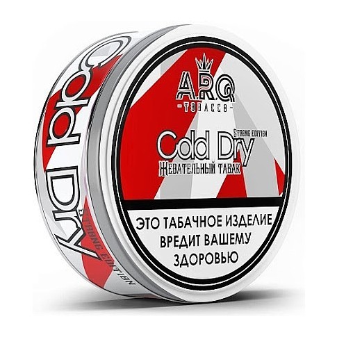Табак жевательный ARQ Tobacco - Cold Dry (10 грамм) купить в Воронеже