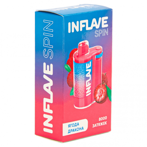 INFLAVE SPIN - Ягода Дракона (8000 затяжек) купить в Воронеже