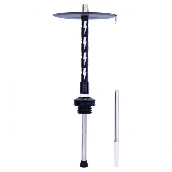 Кальян MISHA Rebel - Revolt Hero Flash (Чёрный Белый, Без Колбы) купить в Воронеже