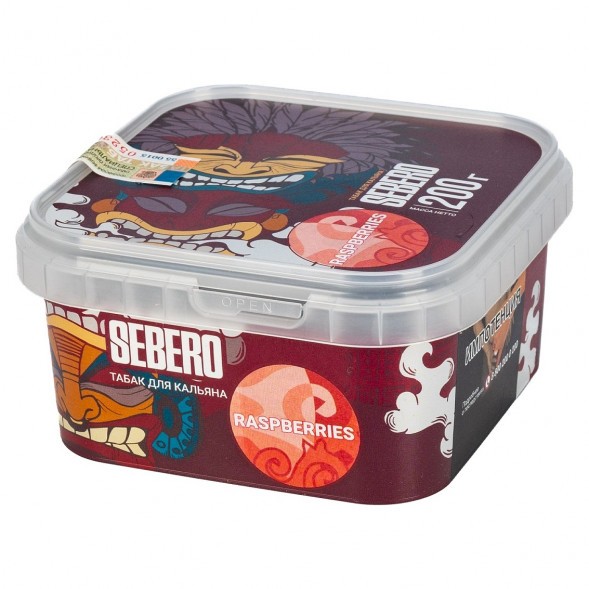 Табак Sebero - Raspberries (Малина, 200 грамм) купить в Воронеже