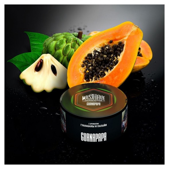 Табак Must Have - GuanaPapa (Гуанабана и Папайя, 125 грамм) купить в Воронеже