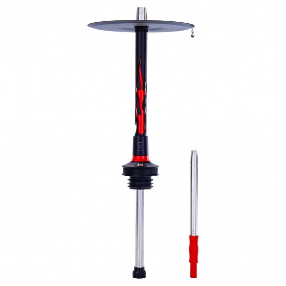 Кальян MISHA Rebel - Revolt Hero Flame (Чёрный Красный, Без Колбы) купить в Воронеже