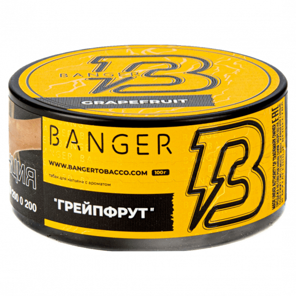 Табак Banger - Grapefruit (Грейпфрут, 100 грамм) купить в Воронеже