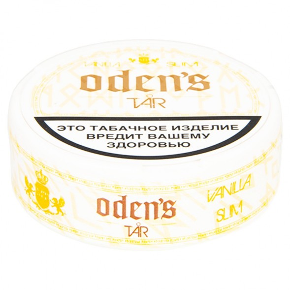 Табак жевательный ODENS - TAR Vanilla Slim (13 грамм, Россия) купить в Воронеже