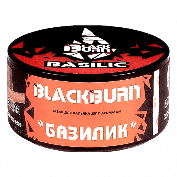 Табак BlackBurn - Basilic (Базилик, 25 грамм) купить в Воронеже