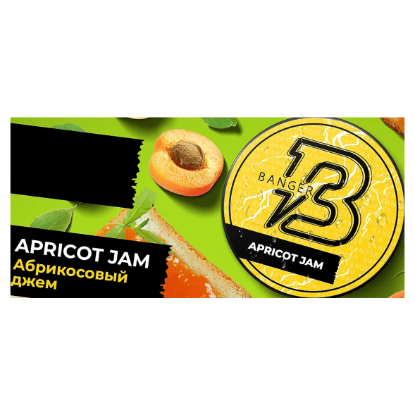 Табак Banger - Apricot Jam (Абрикосовый Джем, 25 грамм) купить в Воронеже